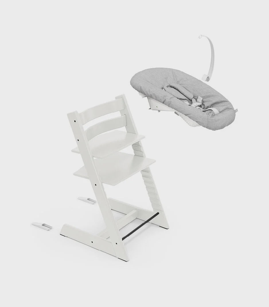 Tripp Trapp® Chair with Newborn Set - White