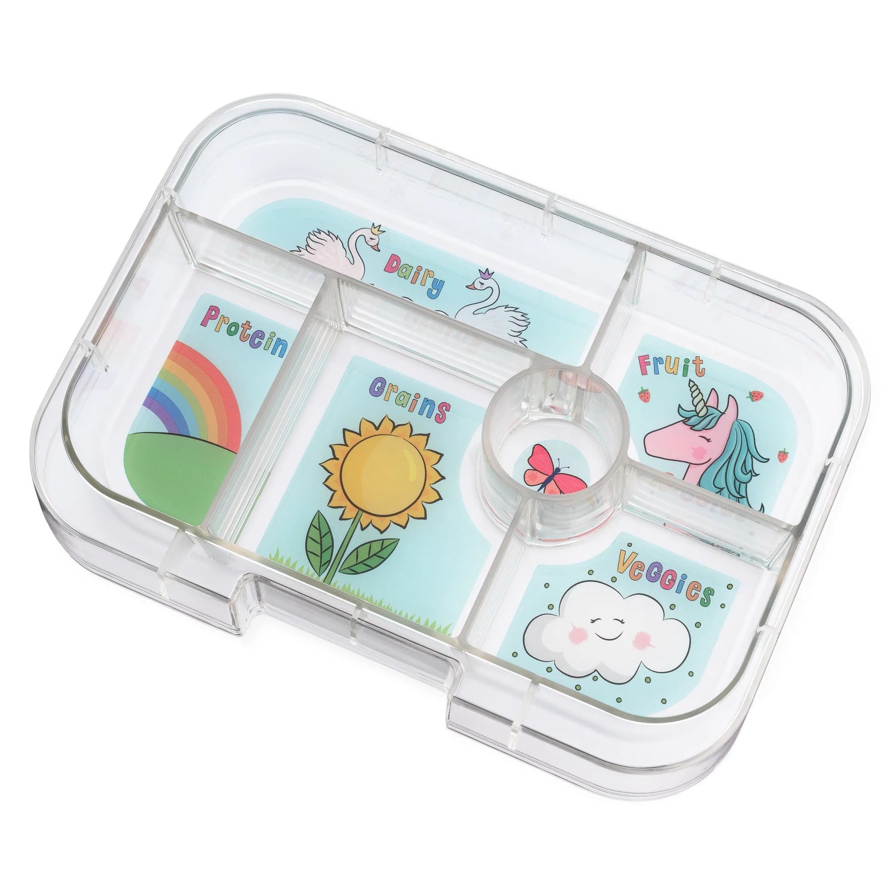 Yumbox Original 6 Compartments - Power Pink/Unicorn