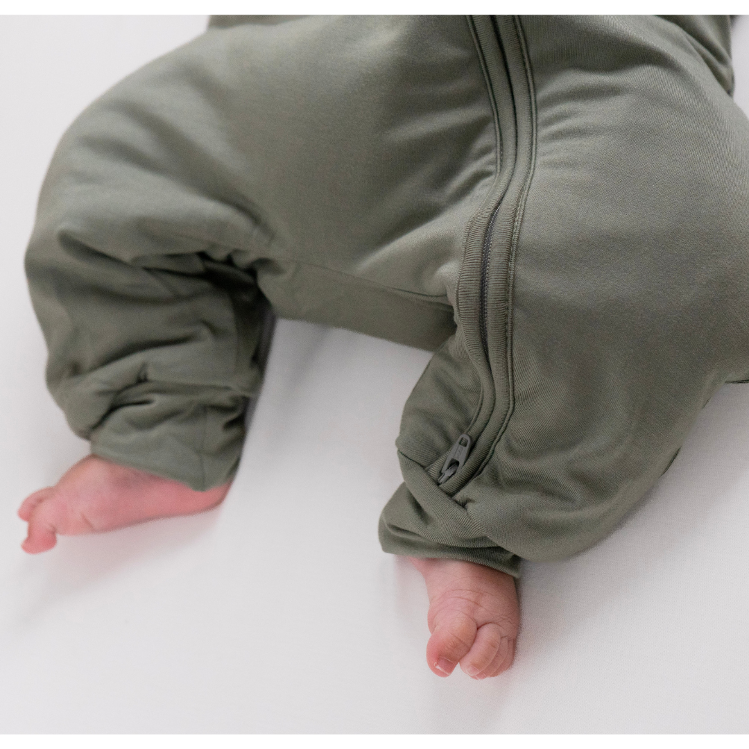 1.0 TOG Quilted Romper - Moss