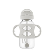 Dr. Brown's Milestones Wide-Neck Sippy Straw Bottle, 9oz/270mL