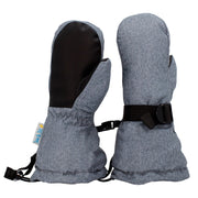 Jan & Jul Toasty Dry Waterproof Mitten - Heather Grey