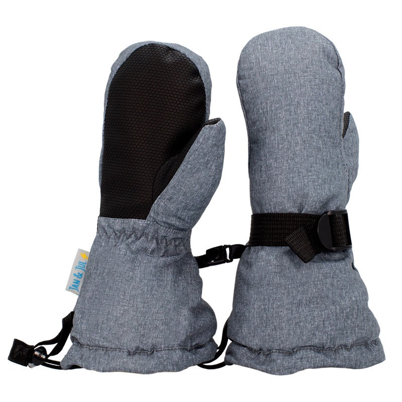 Jan & Jul Toasty Dry Waterproof Mitten - Heather Grey