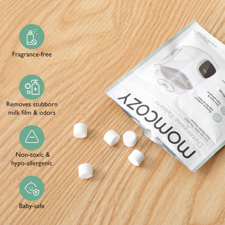 Momcozy Washing Block for KleanPal -120 Tablets