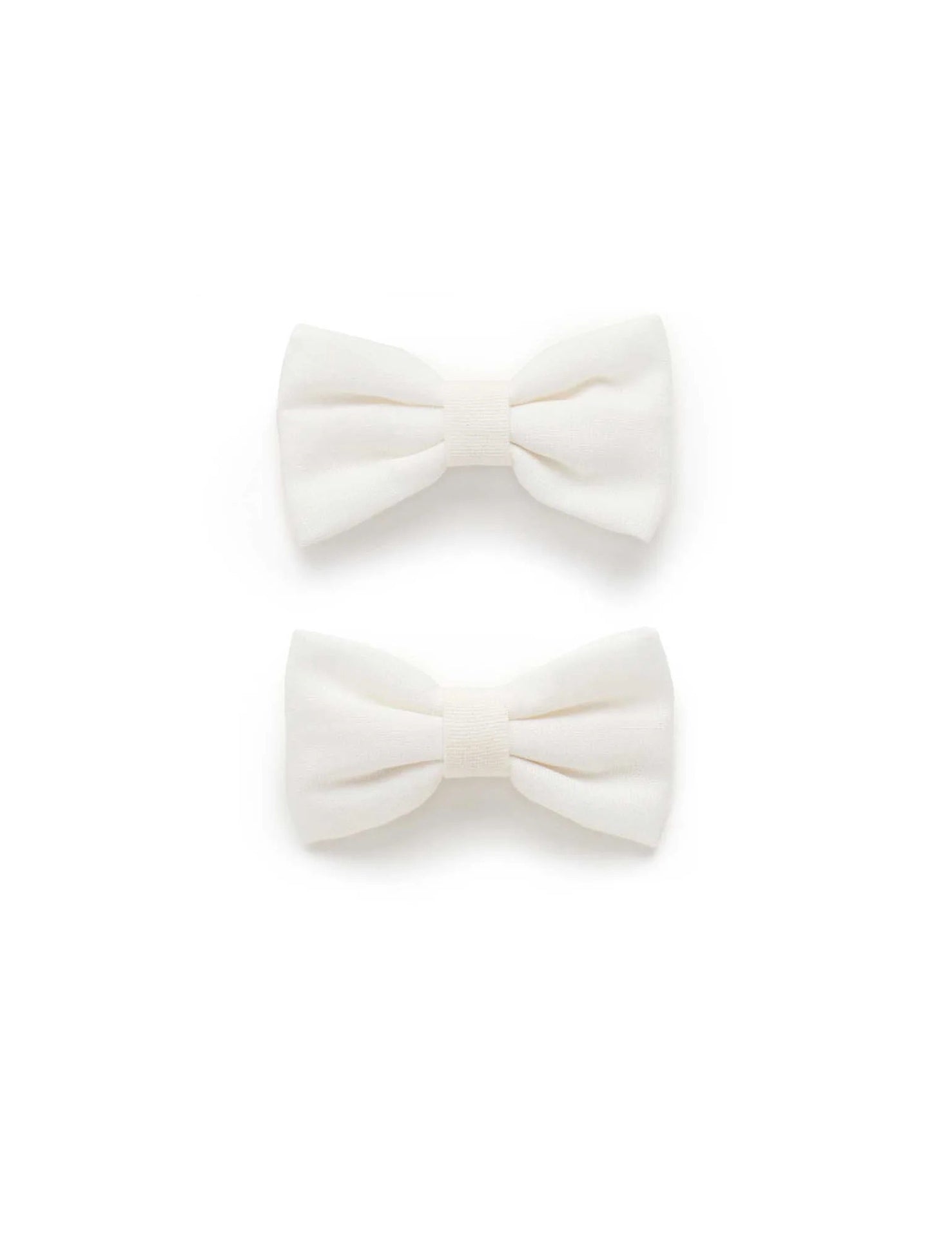 Linen Bow Hair Clip