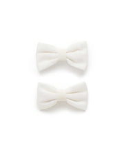 Linen Bow Hair Clip