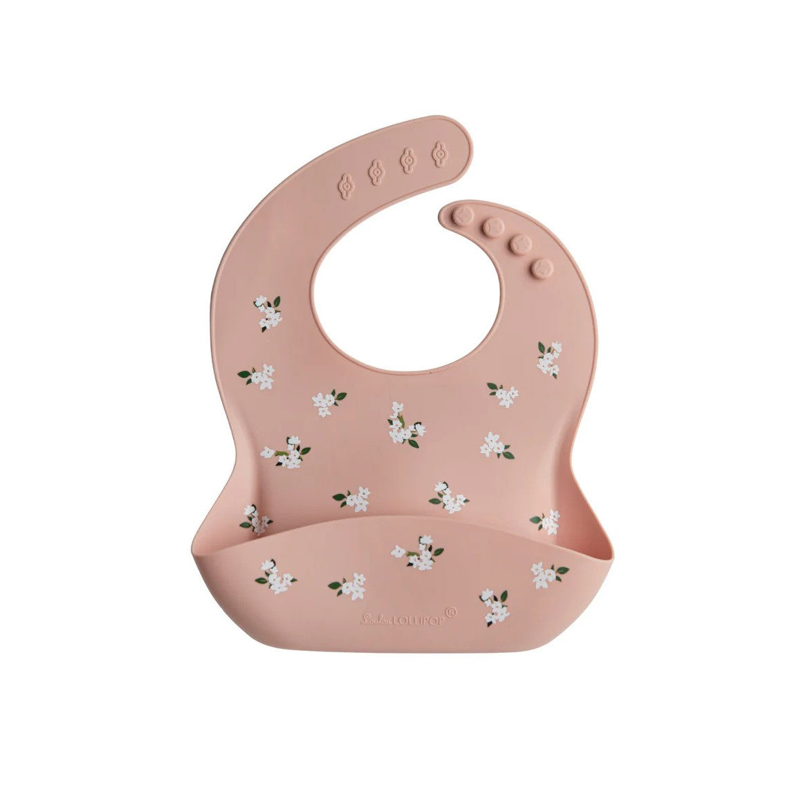 Loulou Lollipop Silicone Bib Printed