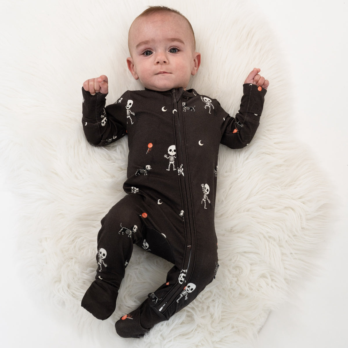 Footless Bamboo Sleeper - Skullies