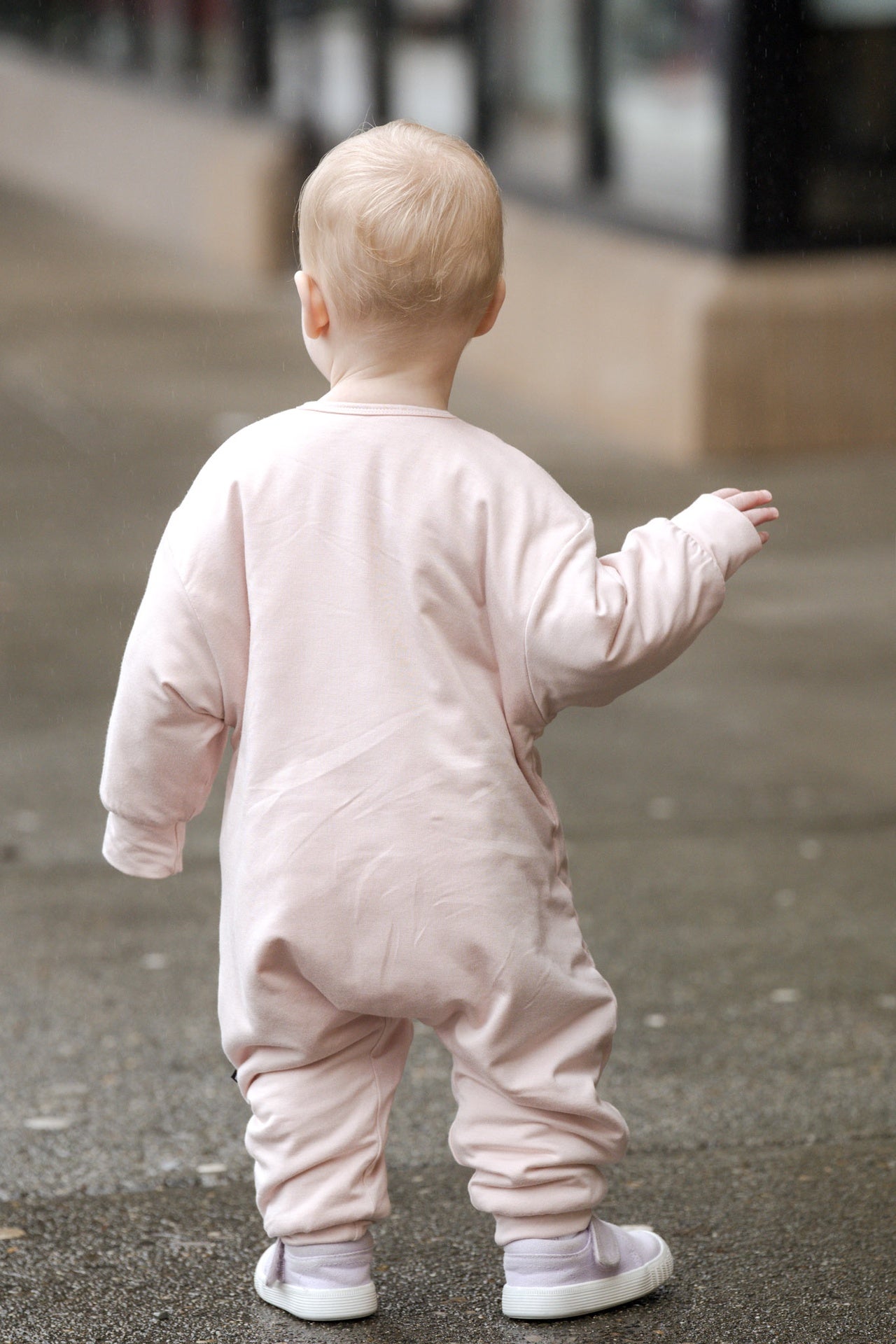 1.0 TOG Quilted Romper - Rose Quartz