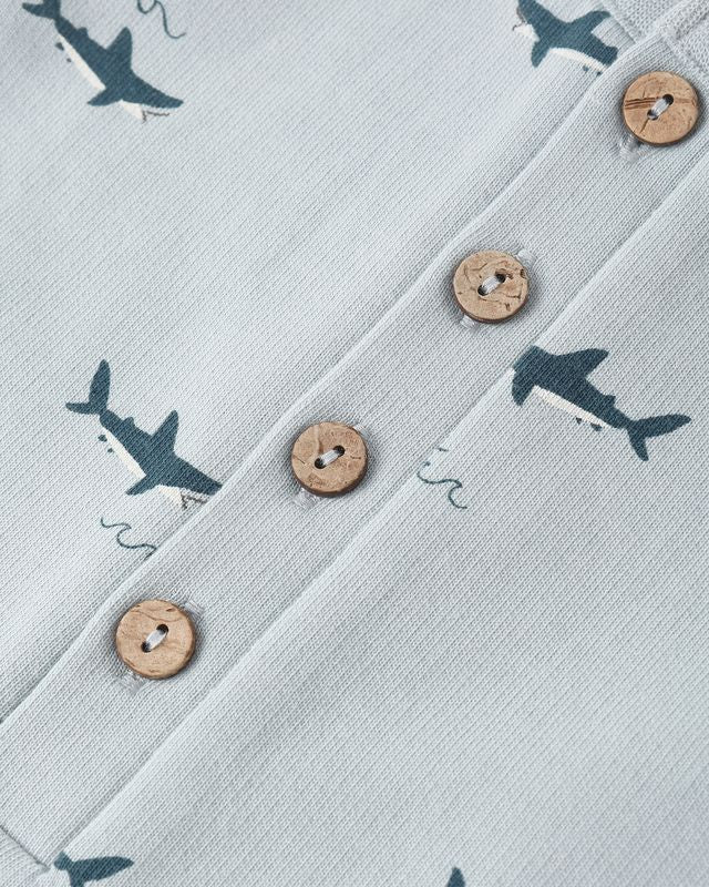Rylee + Cru Davis Romper - Sharks