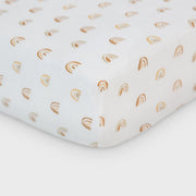 Lulujo Crib Sheet - Rainbow