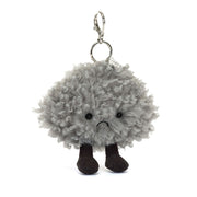 Jellycat Amuseables Cirrus Storm Cloud Bag Charm