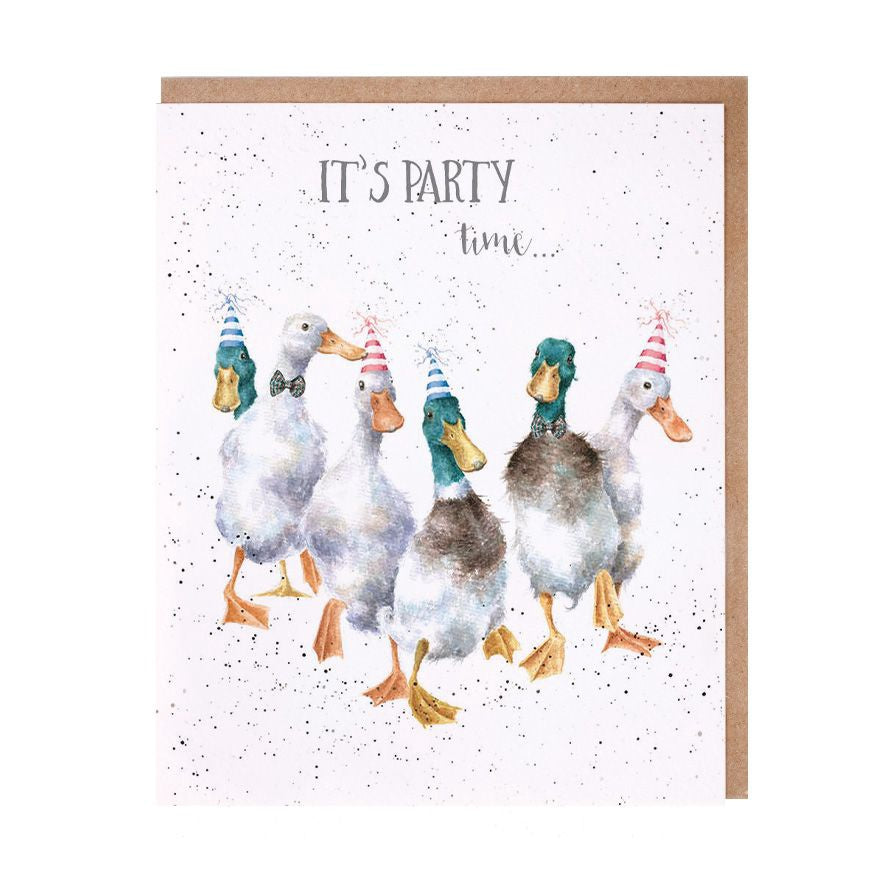 Wrendale Designs Party Time Birthday Card