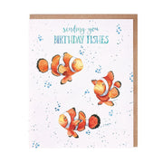Wrendale Designs Birthday Fishes Card