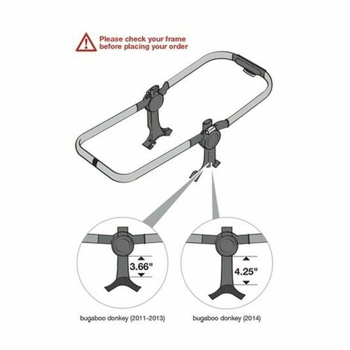 Bugaboo Donkey seat frame V2 - Alu