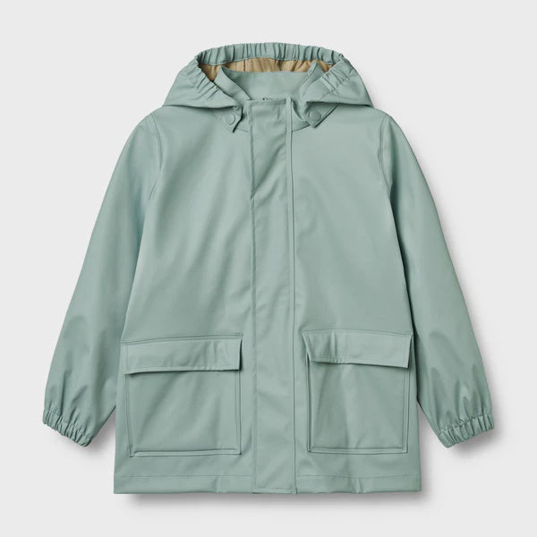 Wheat Rainwear Ollo Jacket - Aquamarin