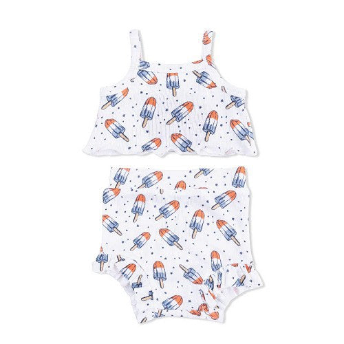 Angel Dear Tank Top & High Waisted Short - Astropop