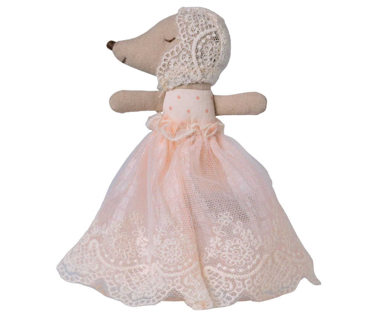 Maileg Baby Mouse in Gown