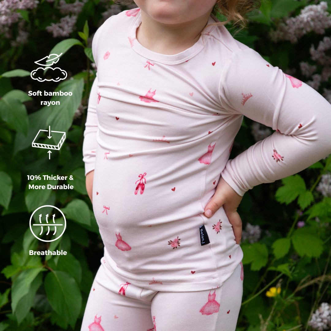 L/S PJ Set - Ballerina
