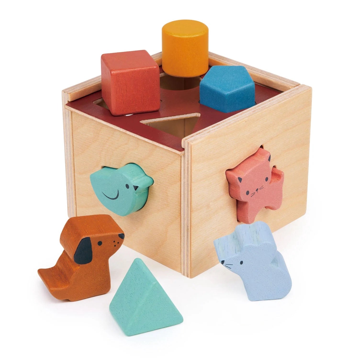 Mentari Bambino Shape Sorting Cube