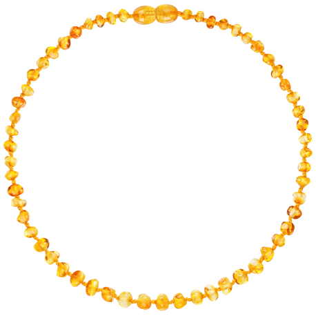 Amberos Baltic Amber Necklace Honey Colour