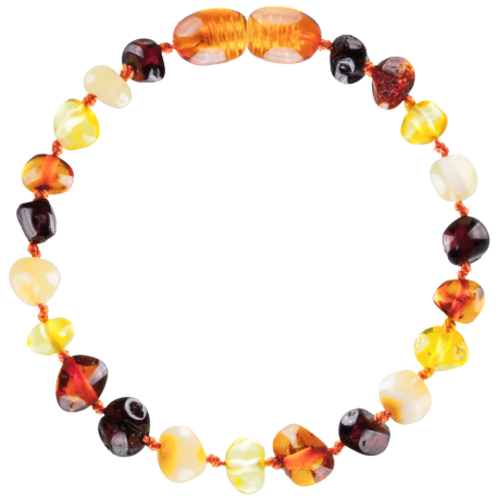 Amberos Baroque Four Colour Bracelet