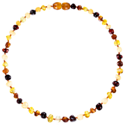 Amberos Baroque Multi Four Colour Necklace