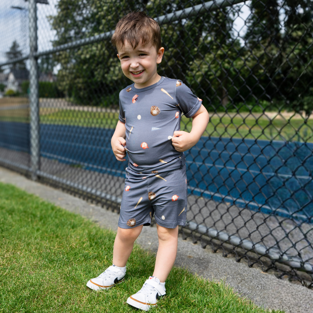 Summer PJ Set - Baseball