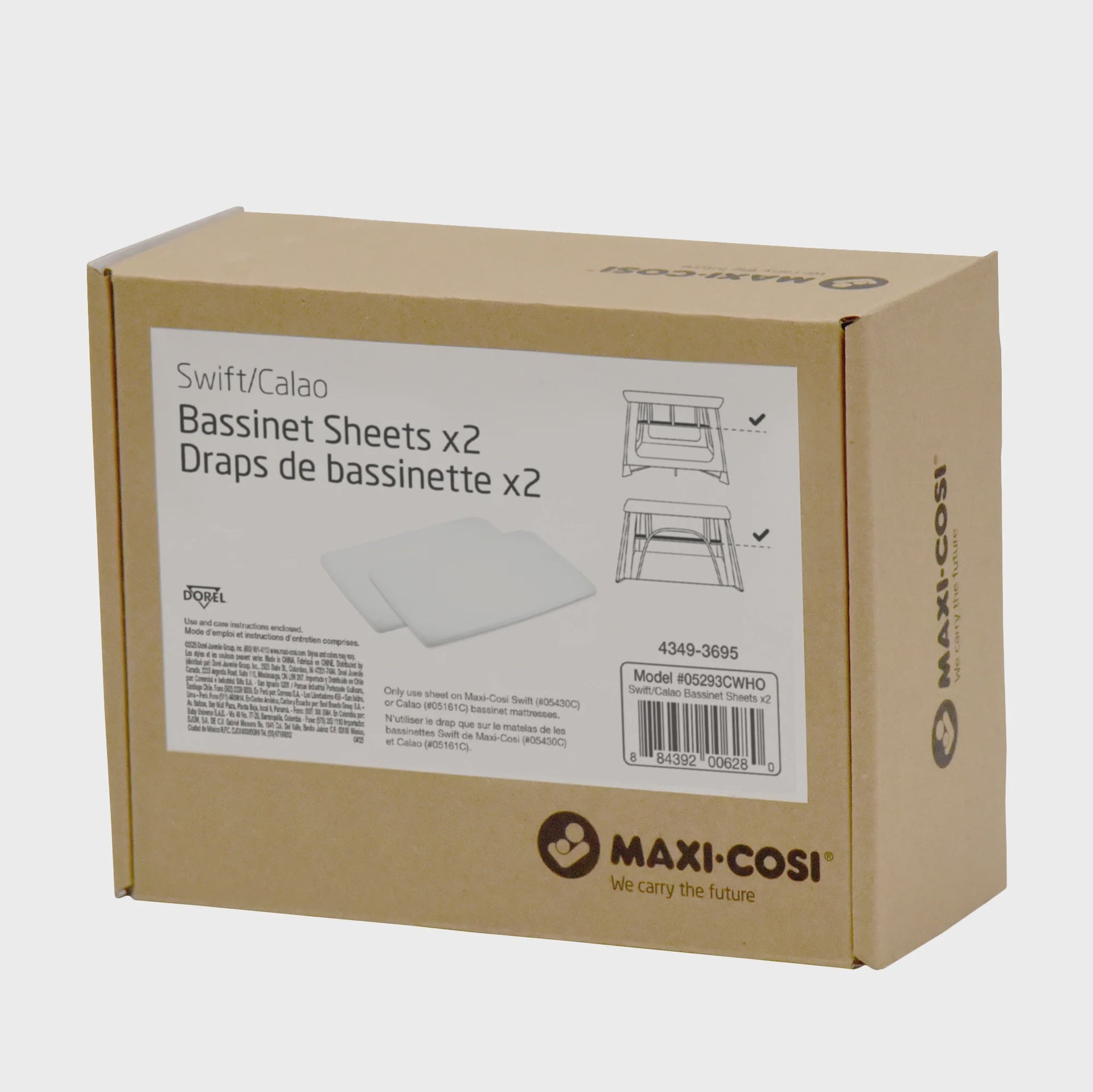 Maxi-Cosi Swift/Calao Bassinet Sheets 2PK