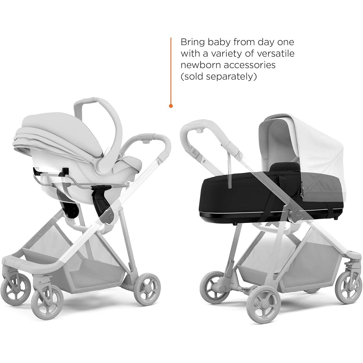 bassinet Thule Shine Stroller option