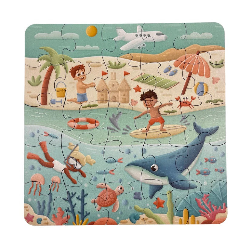 Burbaby Beach Adventure Puzzle