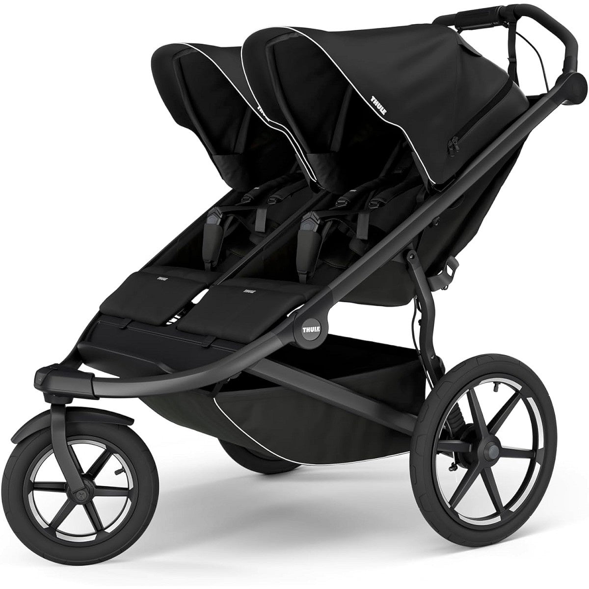 black Thule Urban Glide 3 Double Stroller 