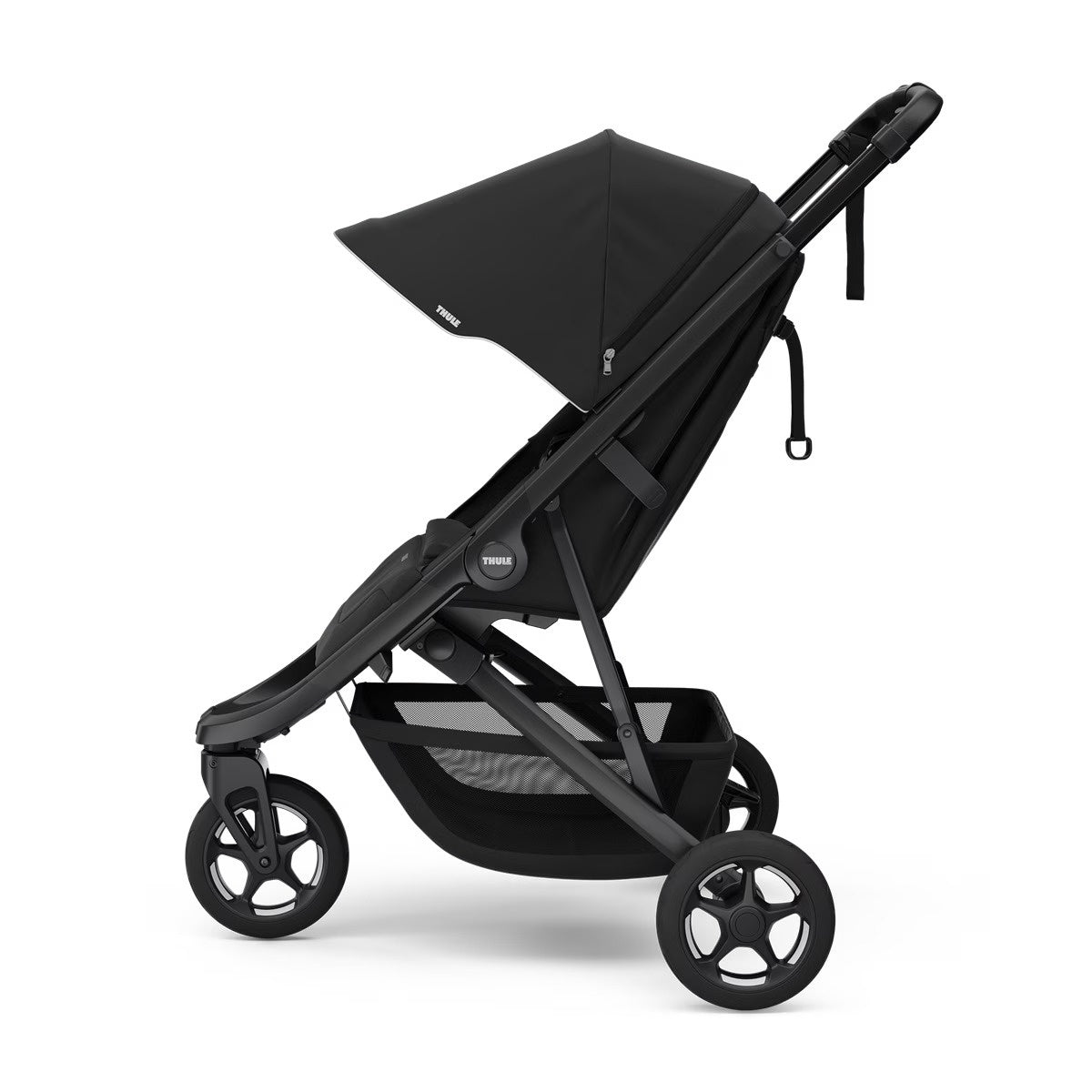 black spring 2 stroller