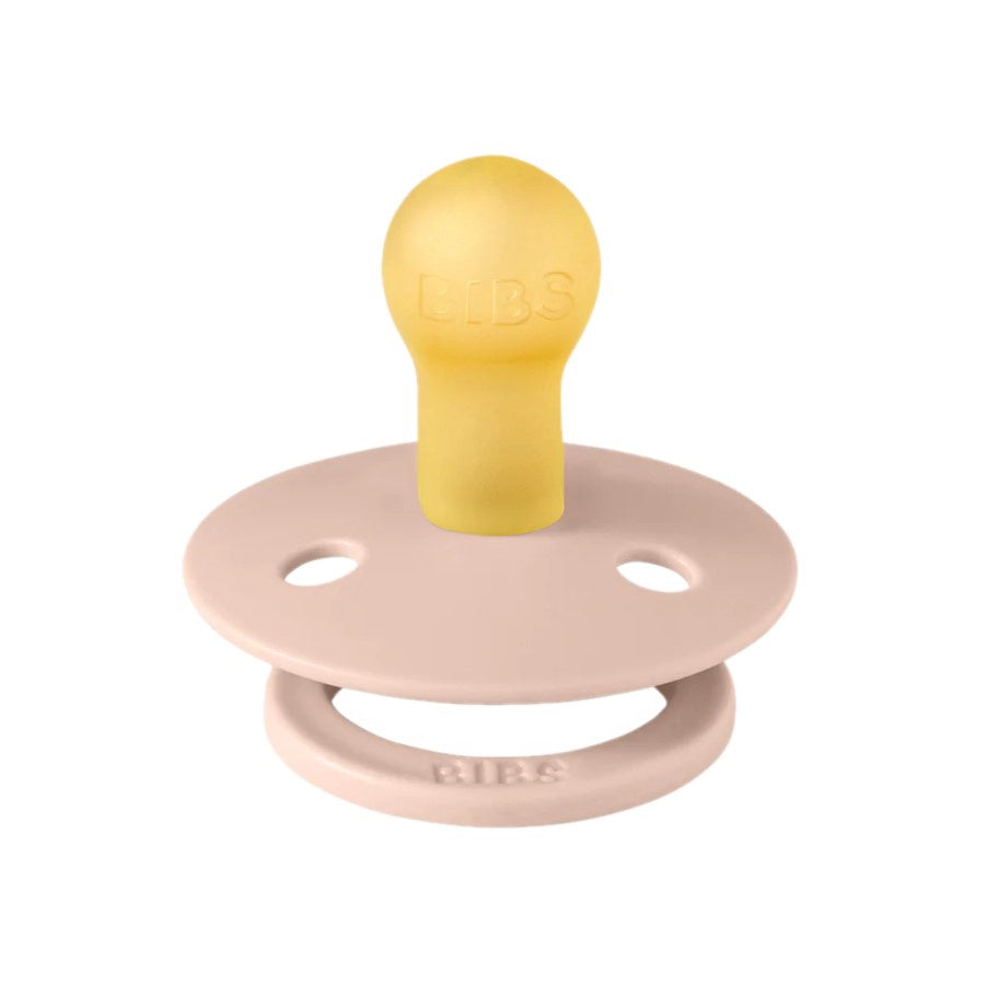 BIBS Pacifiers Colour Latex 2 Pack - Blush