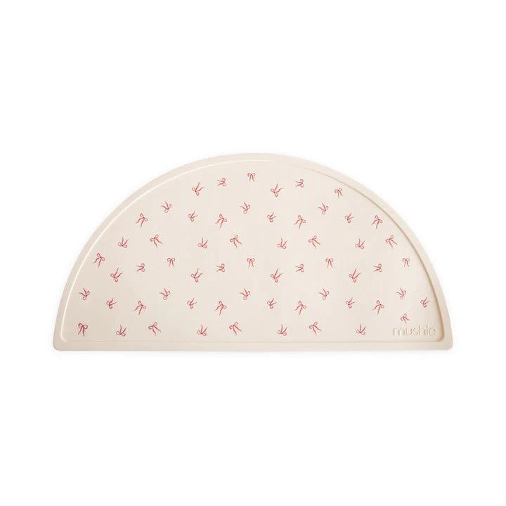 Mushie Silicone Placemat - Bows