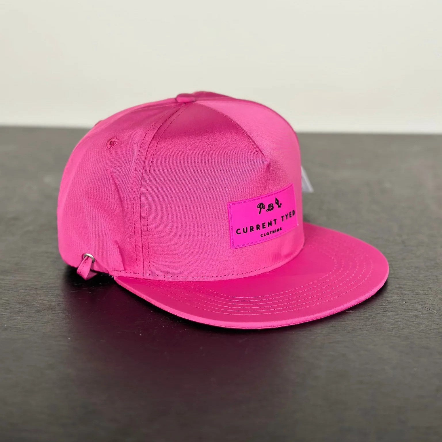 Current Tyed Clothing "Brights" Waterproof Snapback - Hot Pink