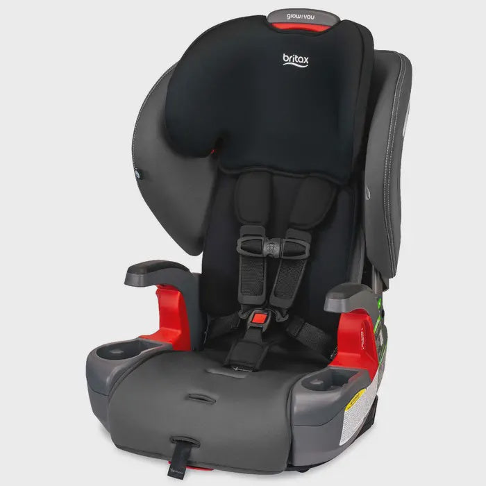 Britax Grow With You Harness-2- Booster Carseat - Mod Black