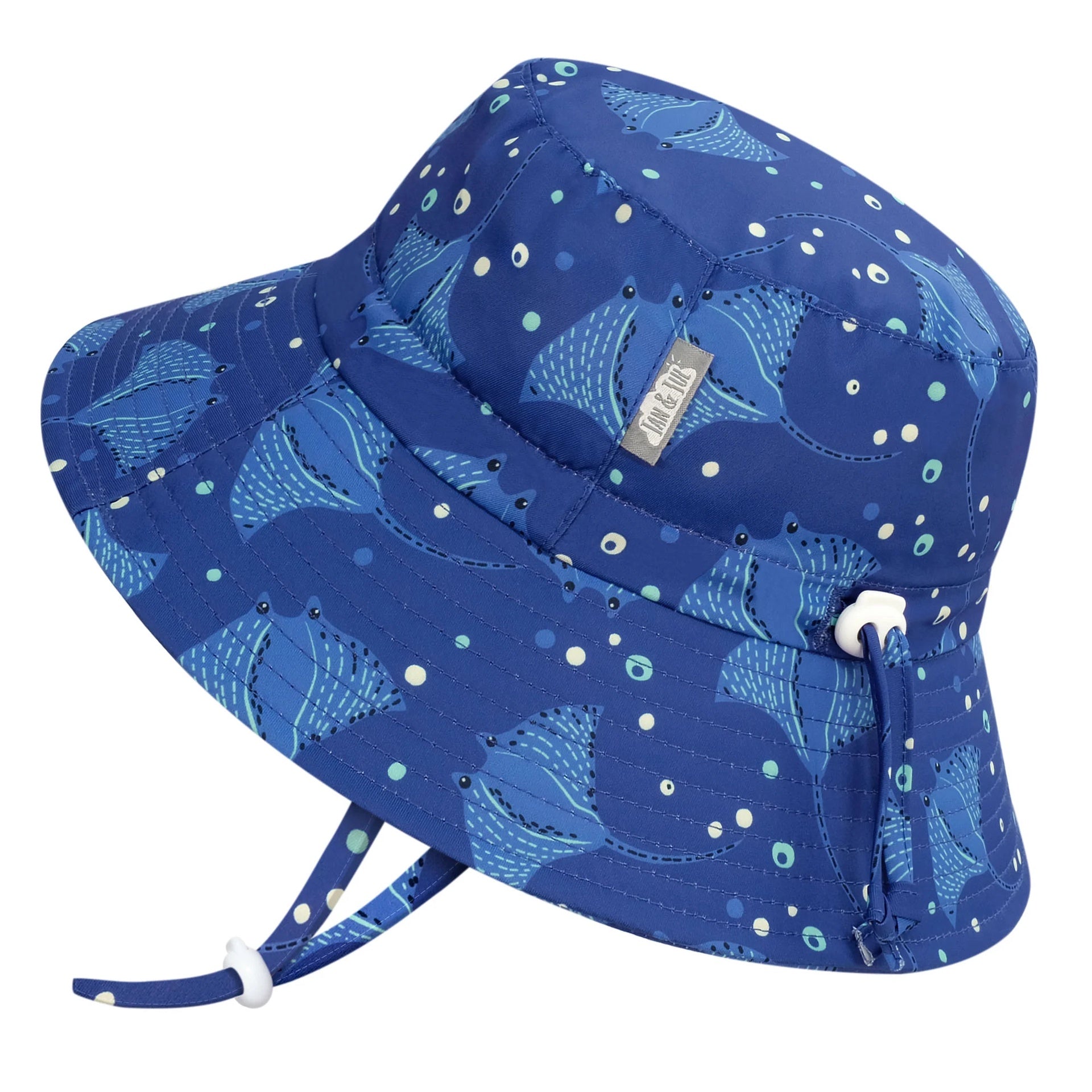 Jan & Jul Aqua-Dry Bucket Hat - Manta Ray