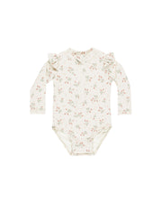 Quincy Mae - Byron Rashguard One-Piece - Strawberries