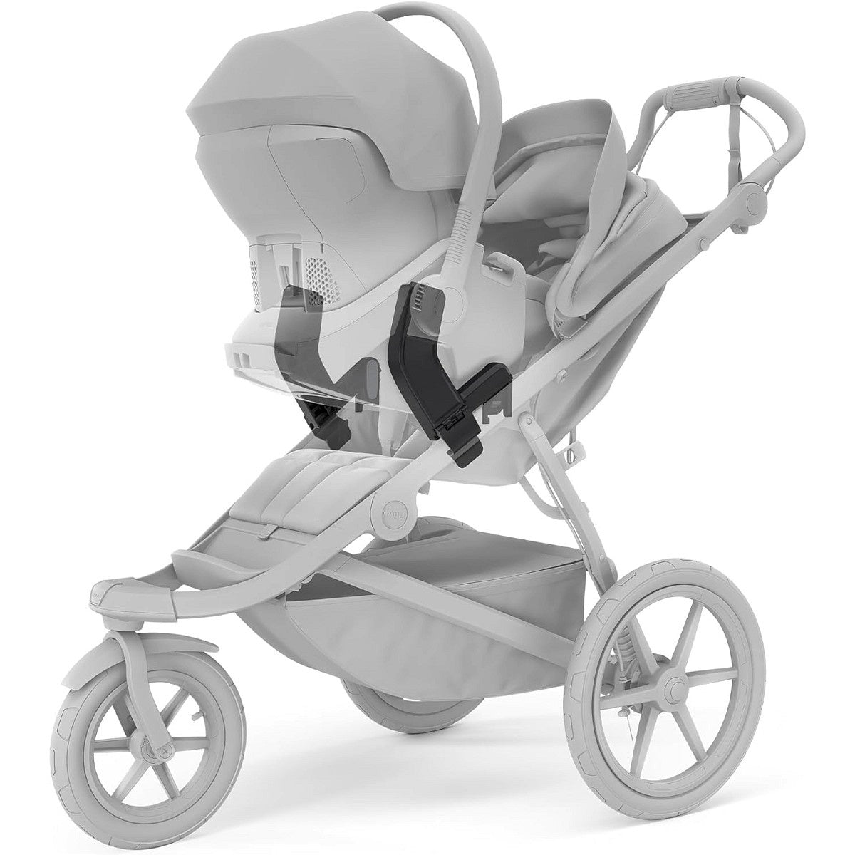 car seat attach Thule sroller