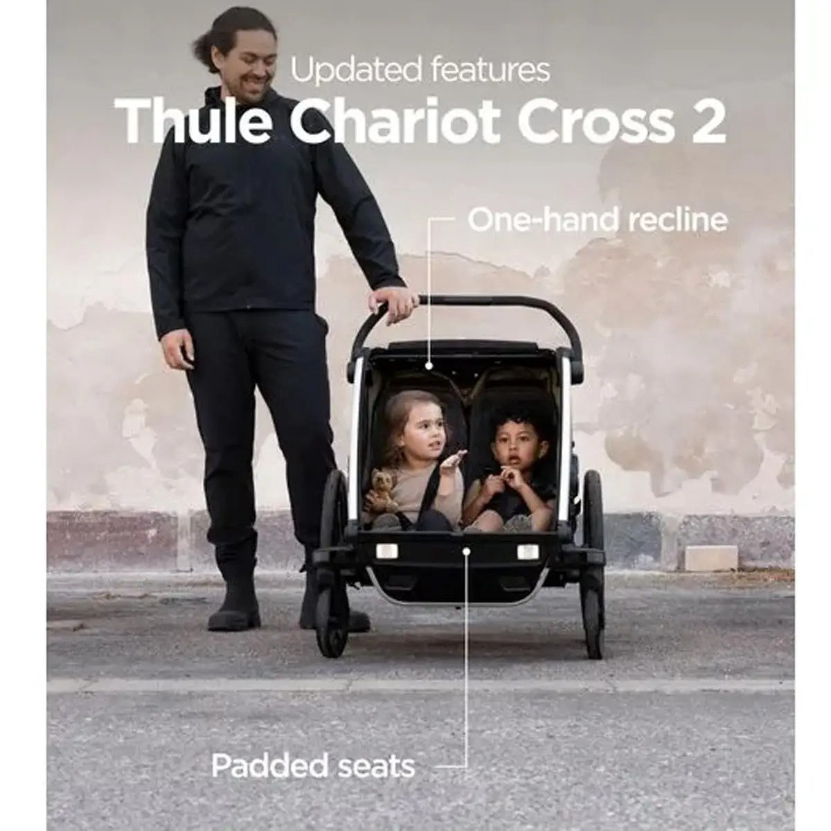 Thule Chariot Cross 2 Bike Trailer - Double