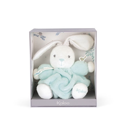 Kaloo Plume Chubby Rabbit - Aqua
