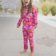 Honeysuckle Swim Sunsuit - Cinque In Pink
