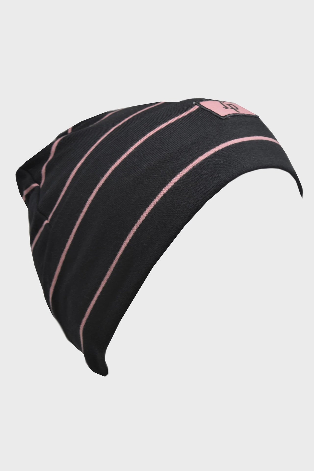 L&P Boston Cotton Beanie - Noir/Rose