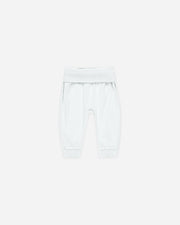 Quincy Mae Cotton Baby Pant - Fog