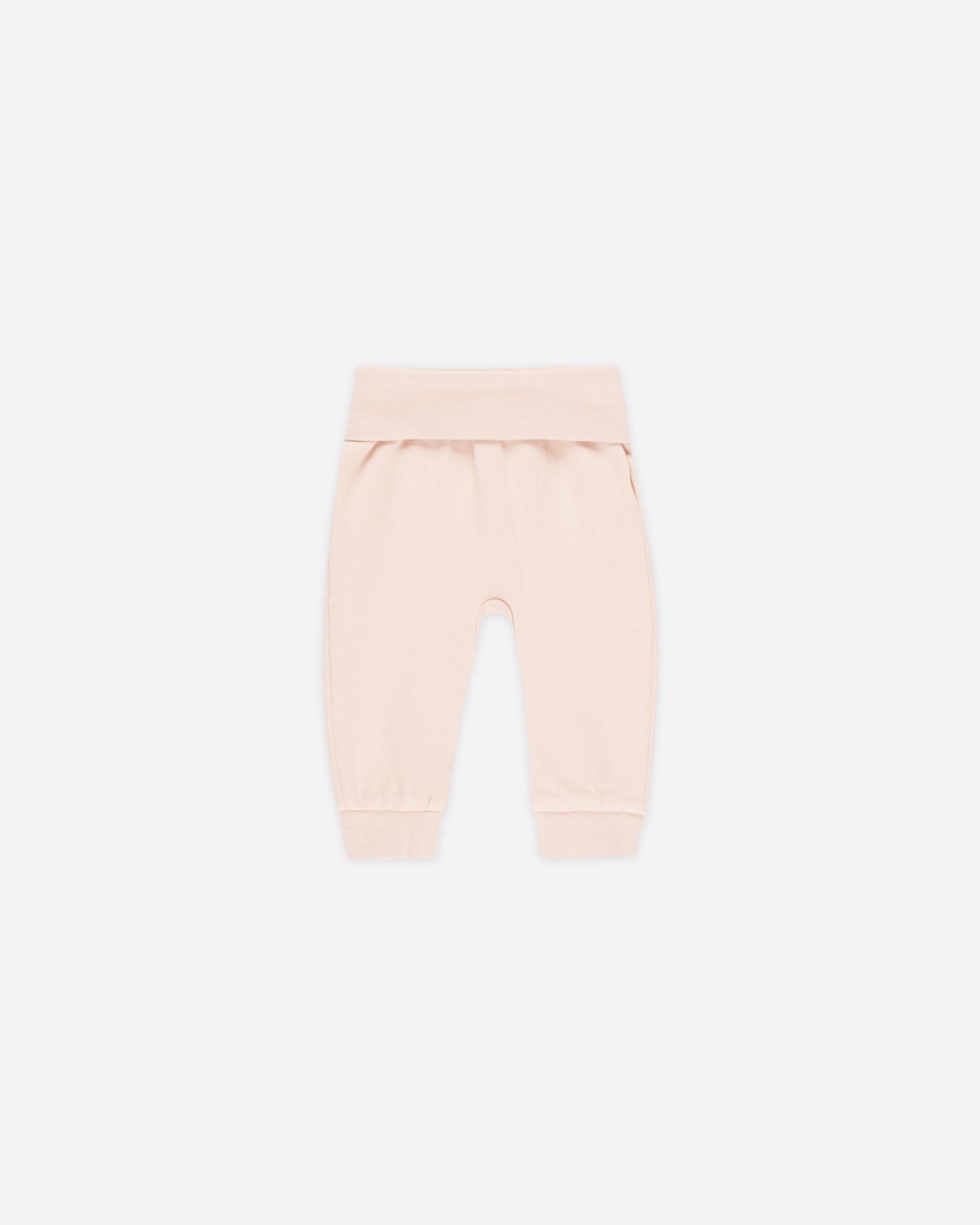 Quincy Mae Cotton Baby Pant - Petal