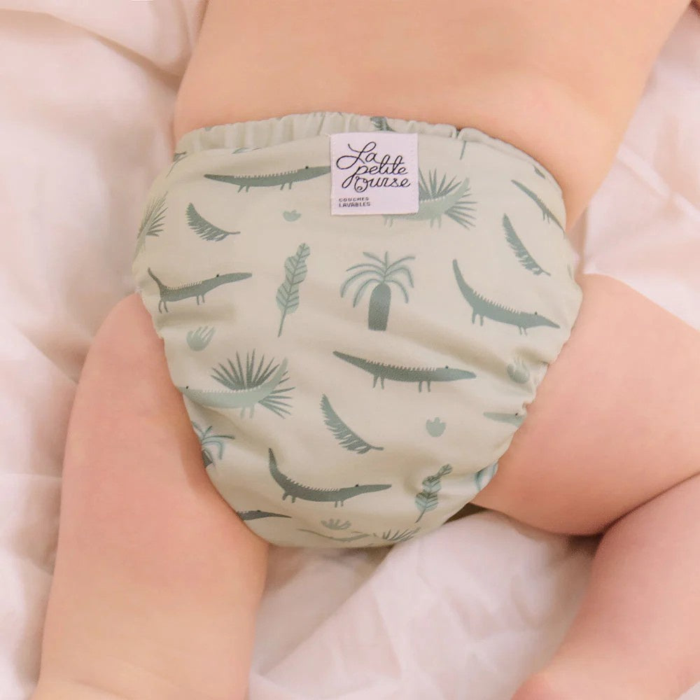 La Petite Ourse Swim Diaper - Croco