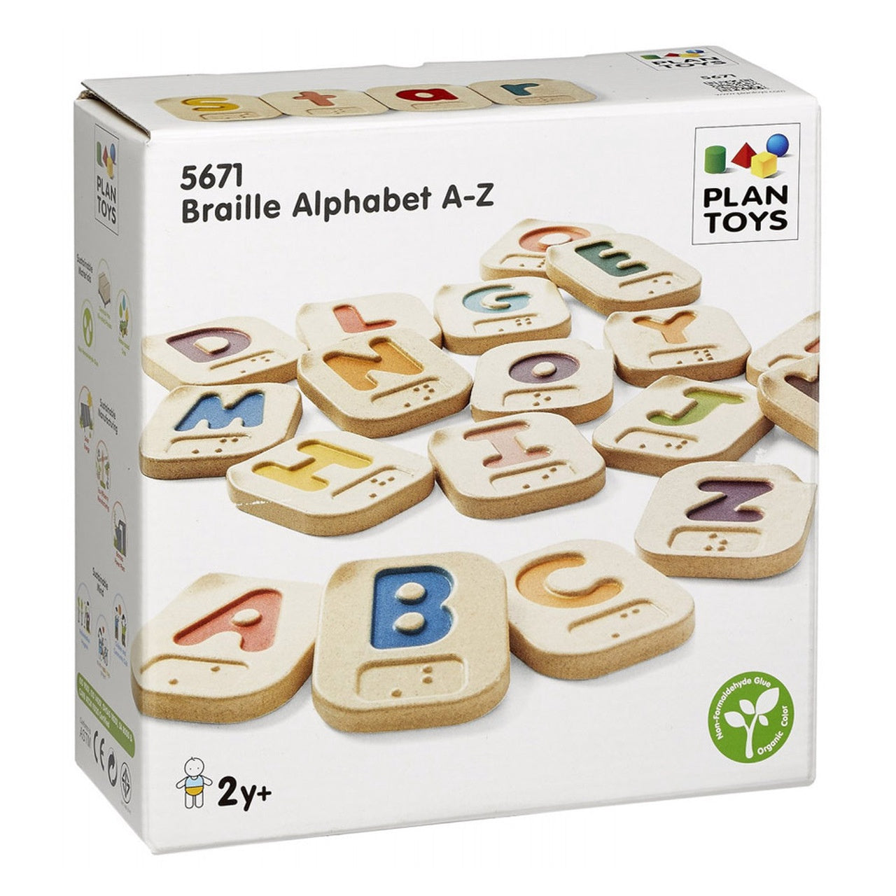 Plan Toys Braille Alphabet A-Z