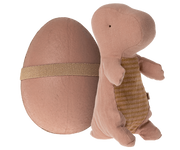 Maileg Small Gantosaurus in Egg - Old Rose
