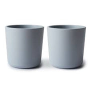 Mushie Dinnerware Cups Set Of 2 - Cloud