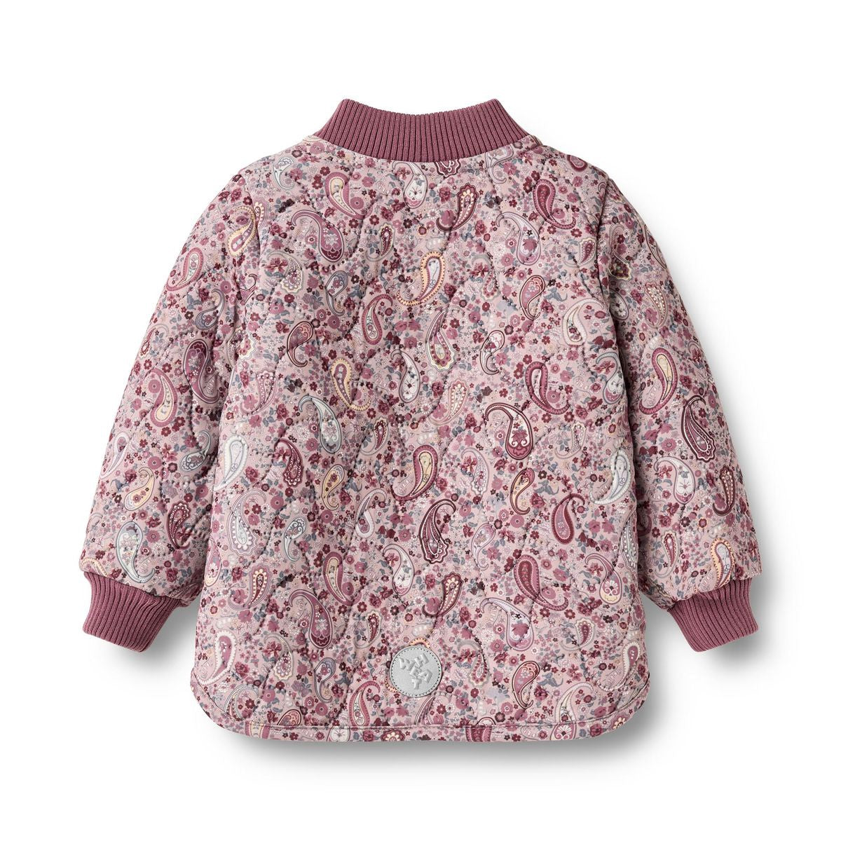 Wheat Thermo Jacket Loui - Dry Rose Paisley